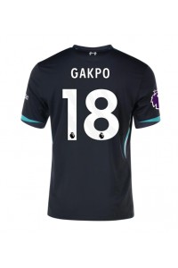 Liverpool Cody Gakpo #18 Voetbaltruitje Uit tenue 2024-25 Korte Mouw